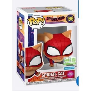 Funko POP! Ultra‎ Flocked Spider Cat Spiderverse #1509 LE 5,000 ✅ CONFIRMED✅